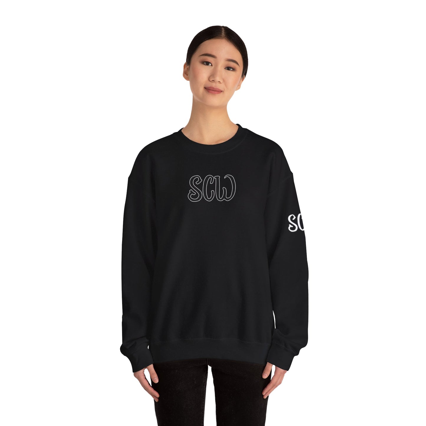 Crewneck Sweatshirt Blackout