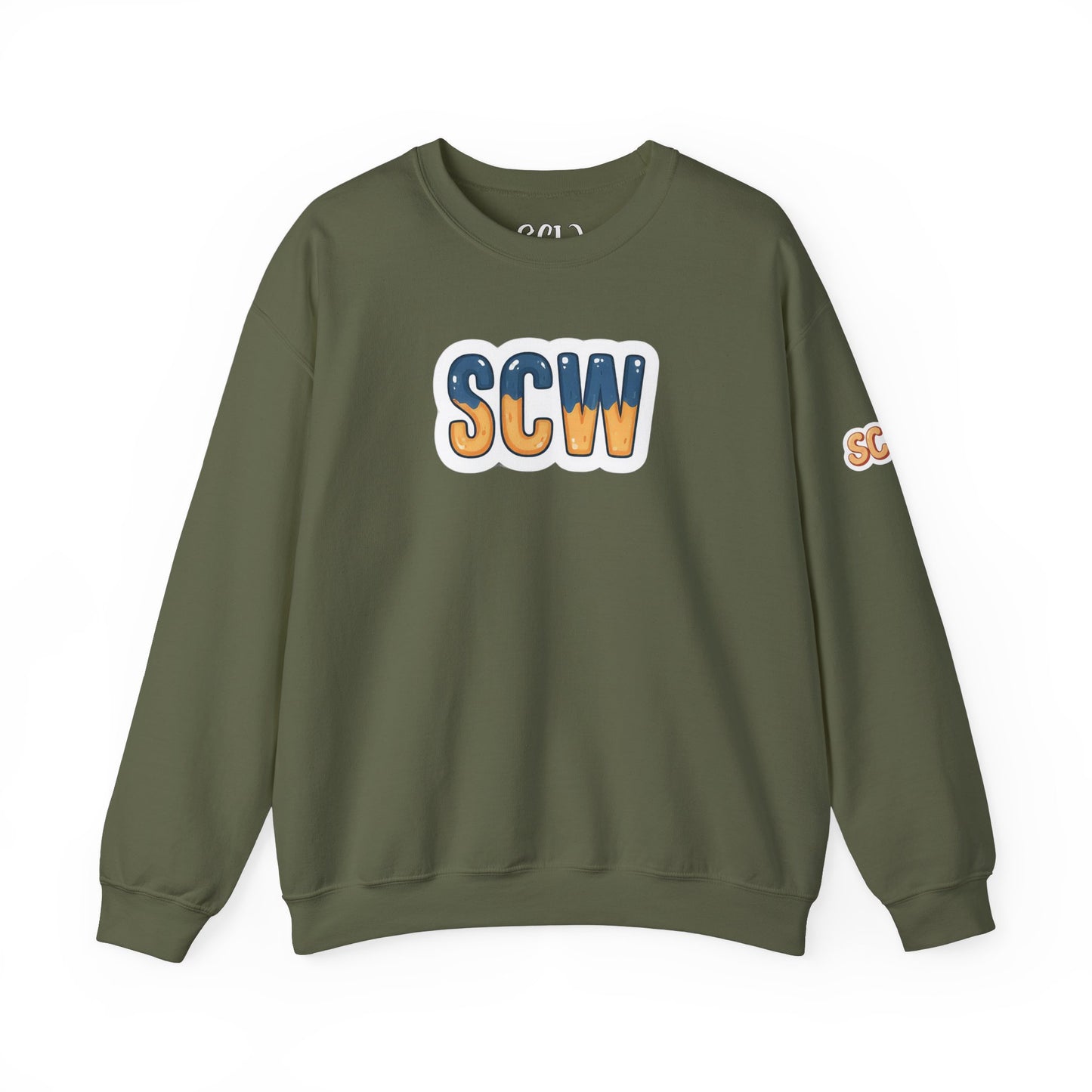 "Stickered 4.0" Crewneck Sweatshirt