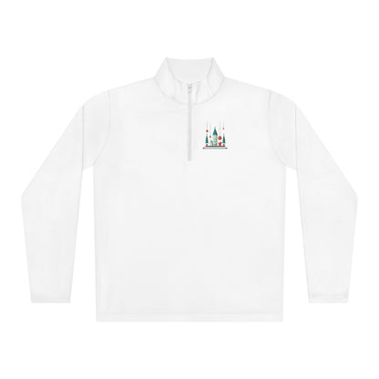 Quarter-Zip Pullover Festive Castle