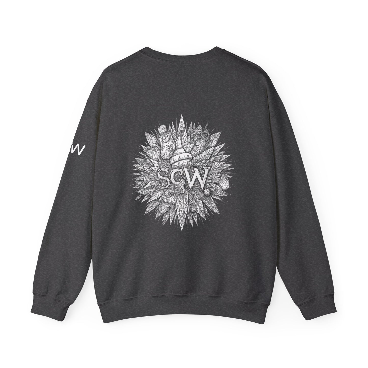 Crewneck Sweatshirt Festive B&W