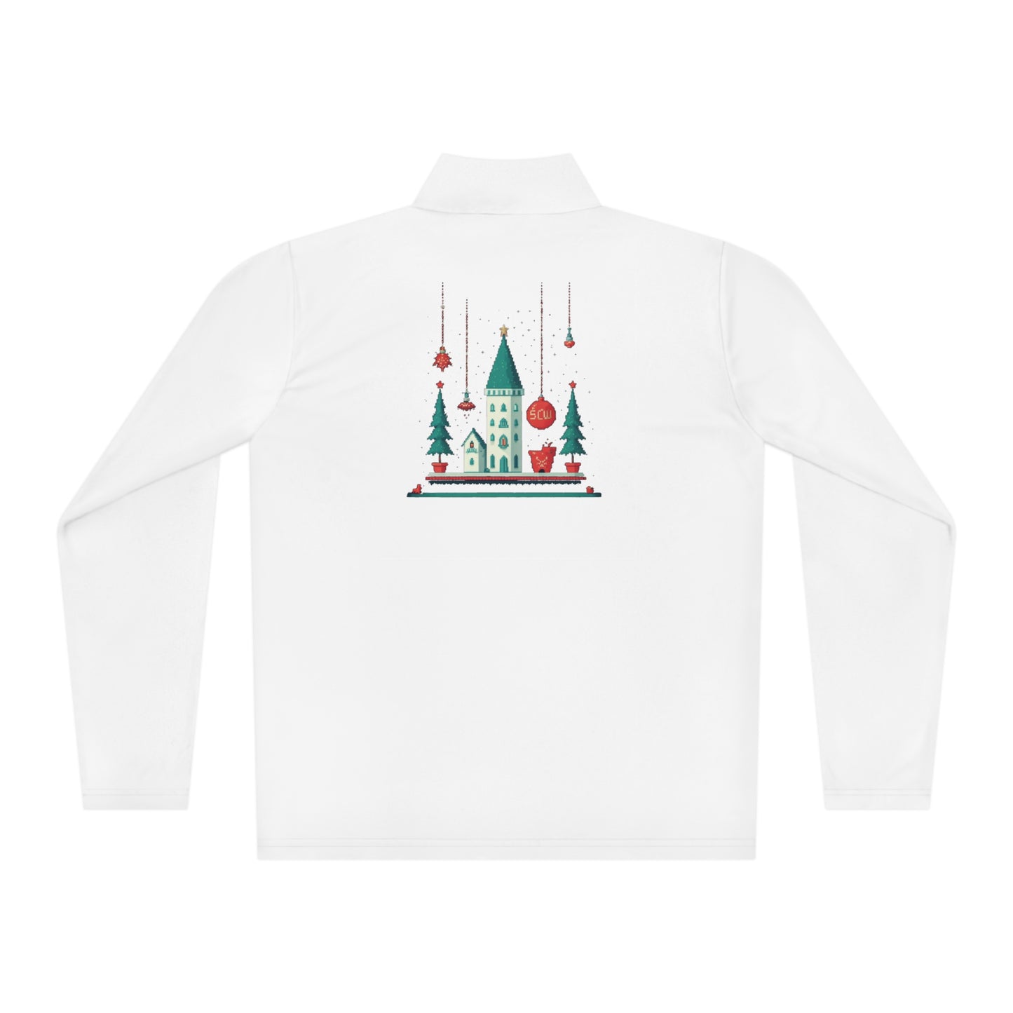 Quarter-Zip Pullover Festive Castle