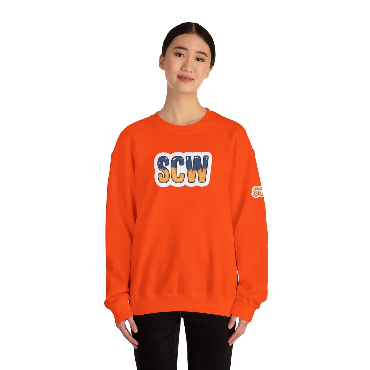 "Stickered 4.0" Crewneck Sweatshirt