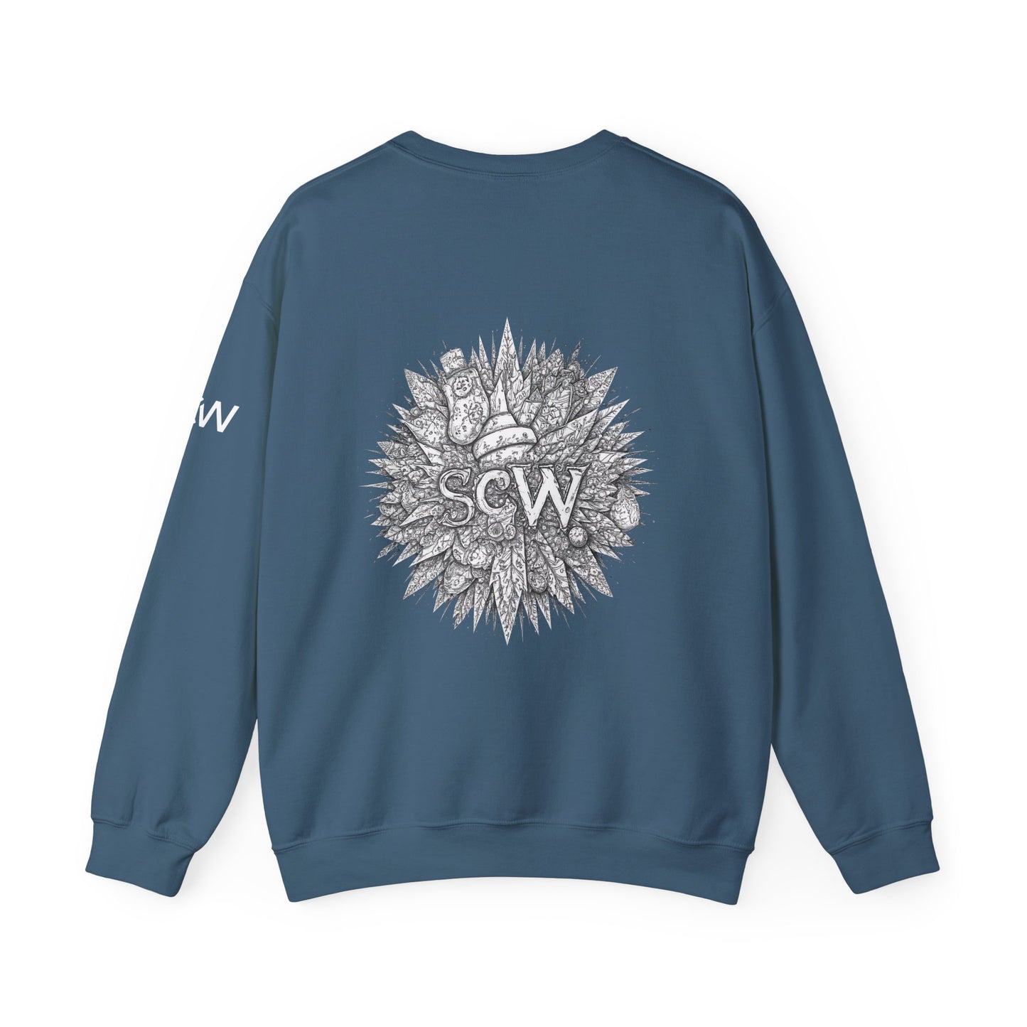 Crewneck Sweatshirt Festive B&W