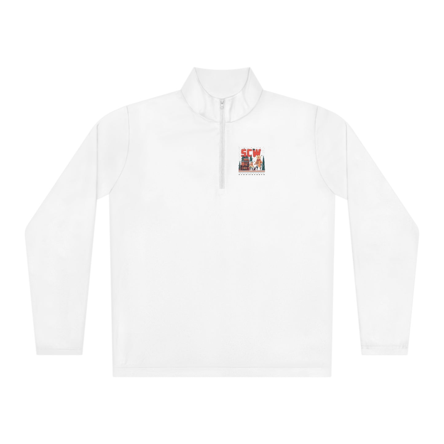 Quarter-Zip Pullover Festive Ready