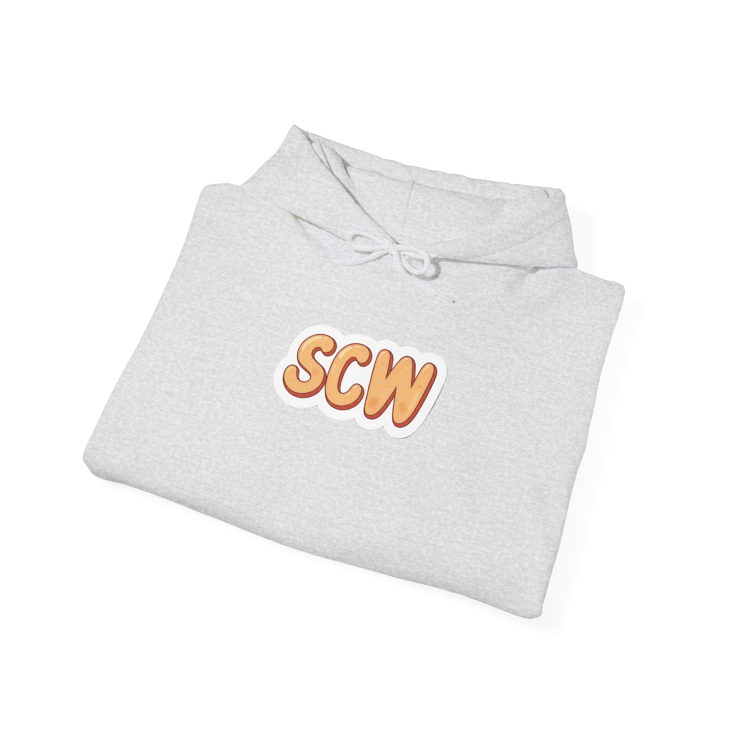 "Stickered" Hooded Sweatshirt