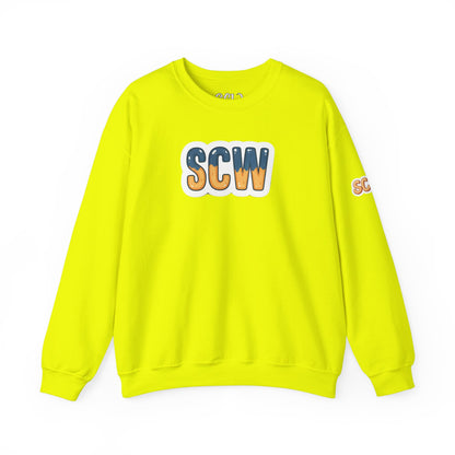 "Stickered 4.0" Crewneck Sweatshirt