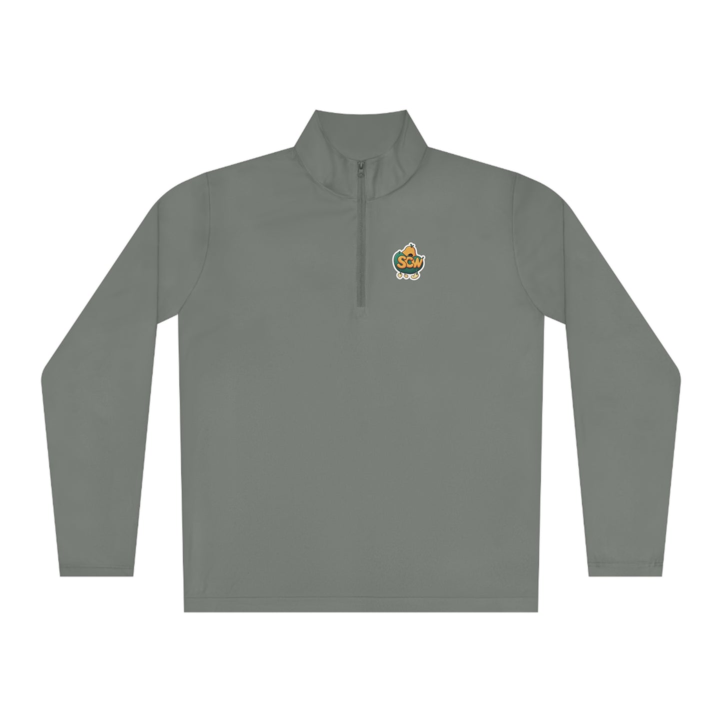 "Stickered 3.0" Quarter-Zip Pullover