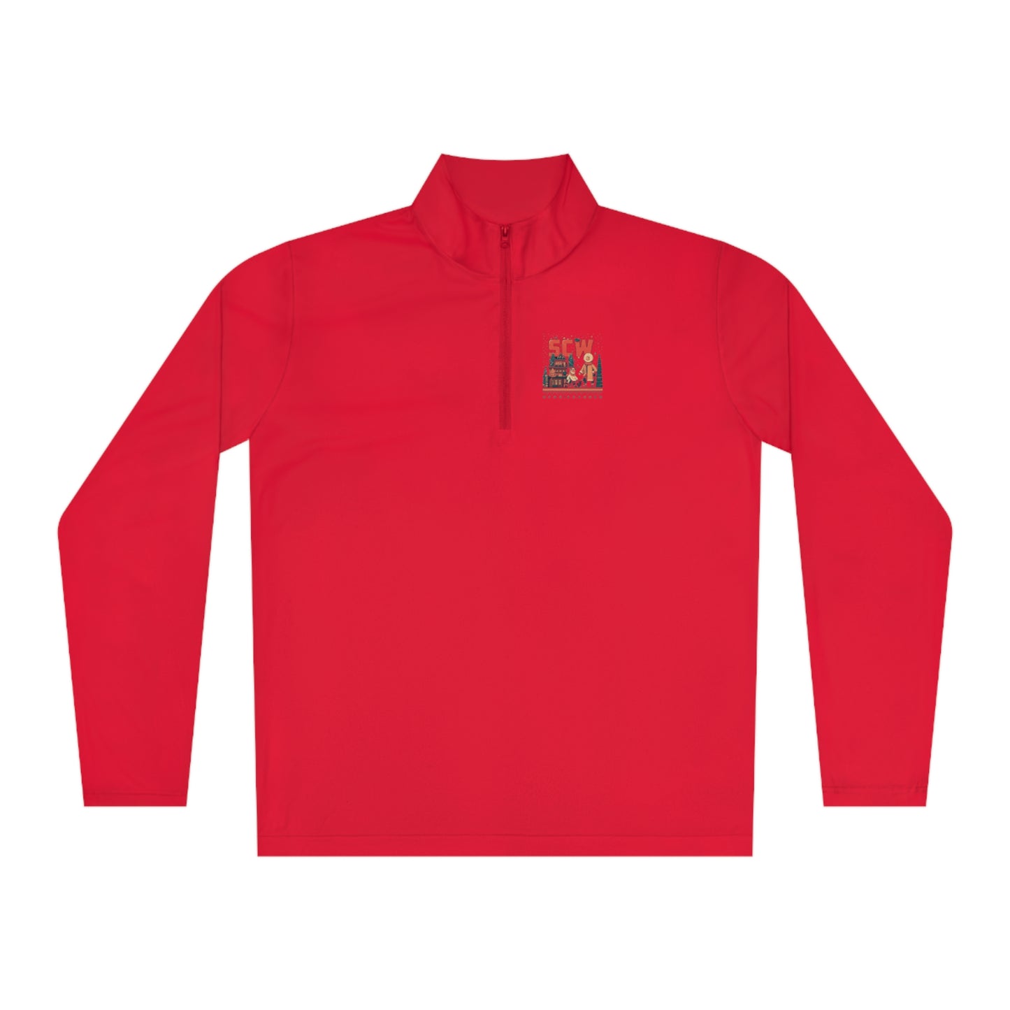 Quarter-Zip Pullover Festive Ready