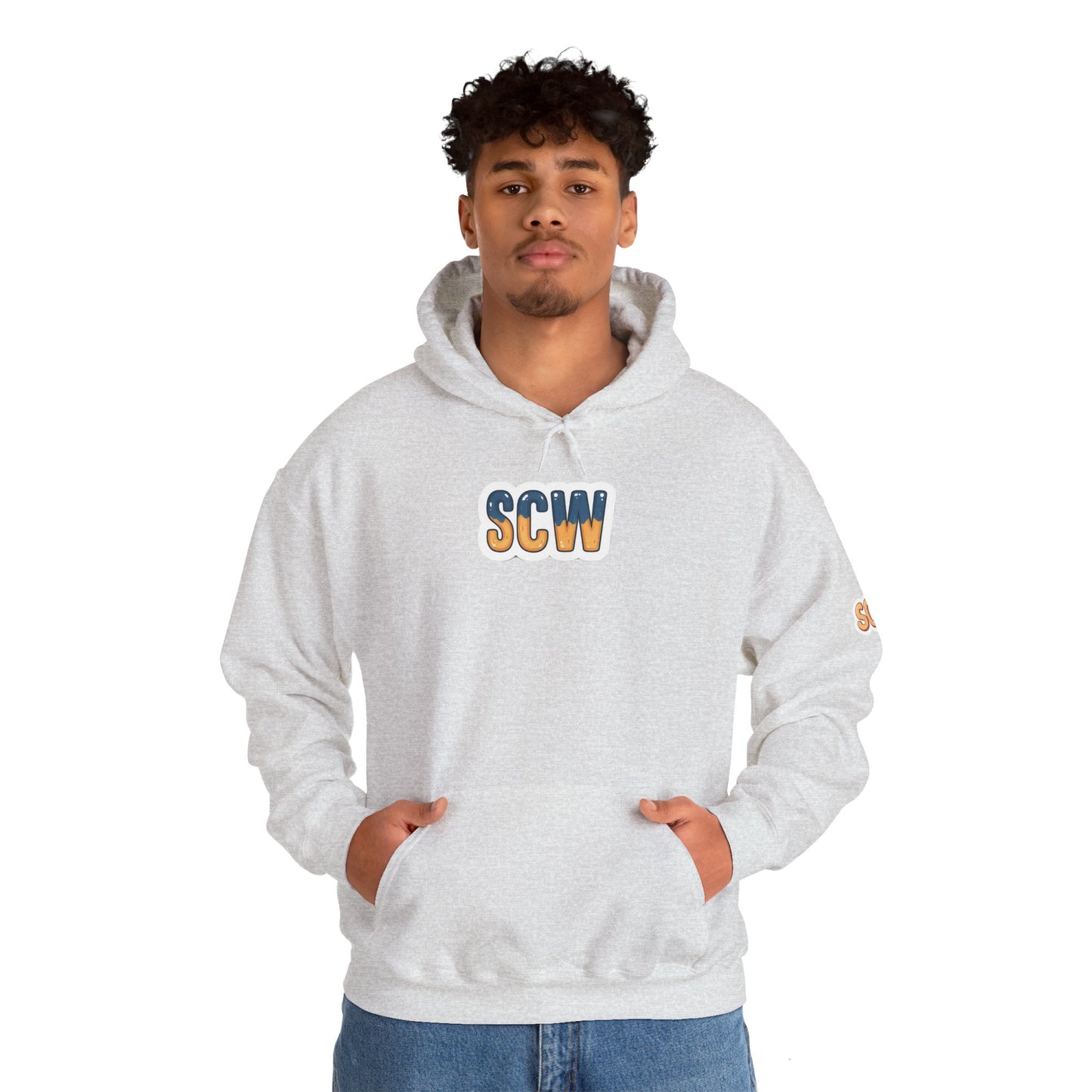 "Stickered 4.0" Hooded Sweatshirt