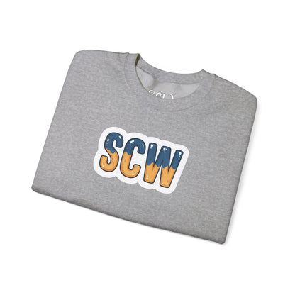 "Stickered 4.0" Crewneck Sweatshirt