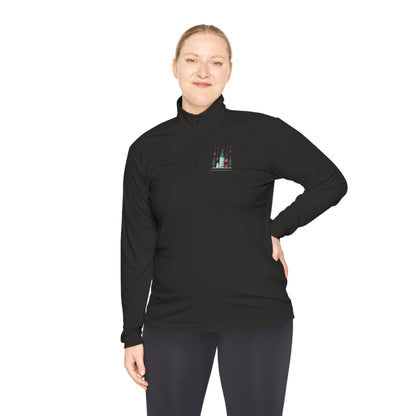 Quarter-Zip Pullover Festive Castle