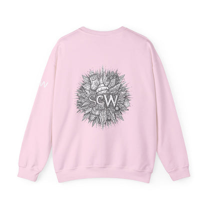 Crewneck Sweatshirt Festive B&W