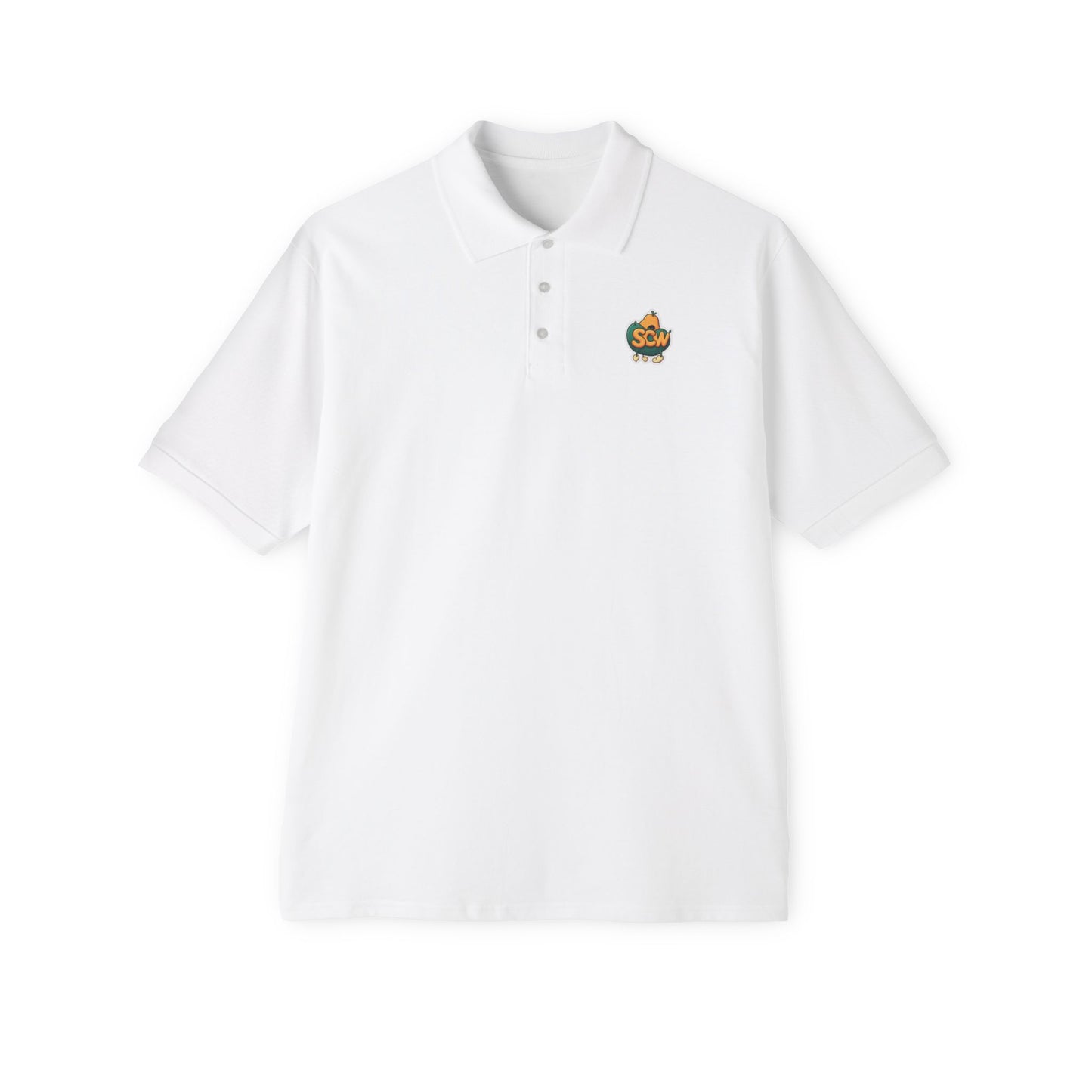 "Stickered 3.0" Men's Piqué Polo