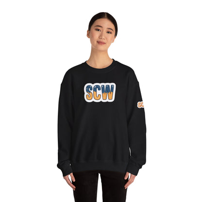 "Stickered 4.0" Crewneck Sweatshirt