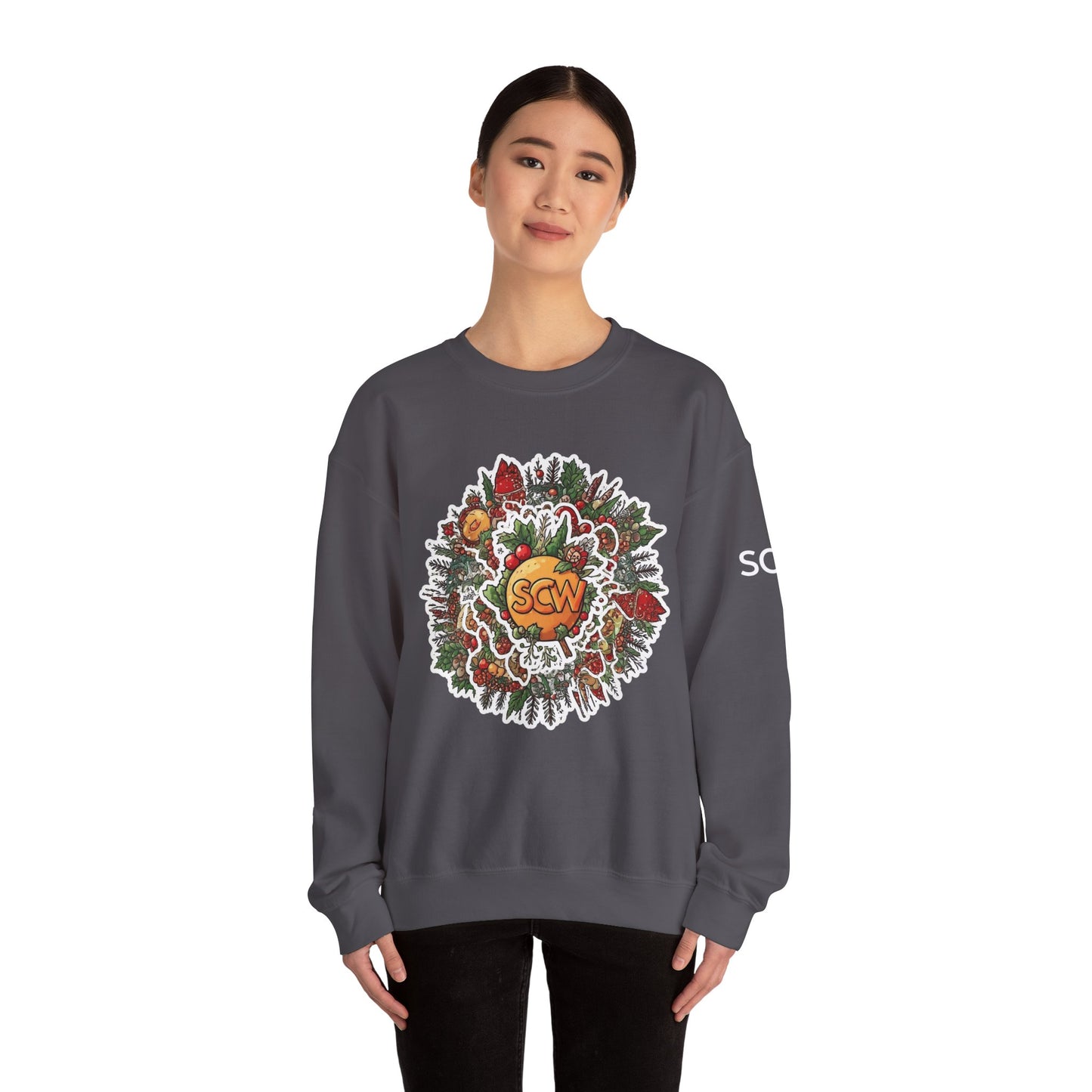 Sweatshirt Festive Mistletoe