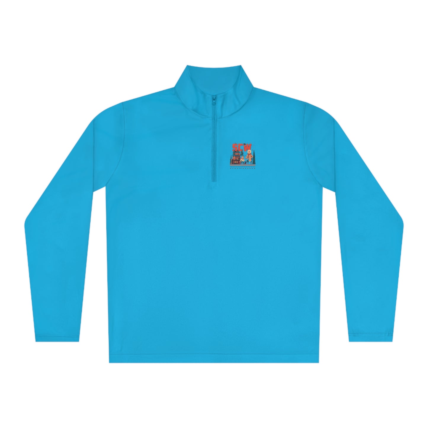 Quarter-Zip Pullover Festive Ready