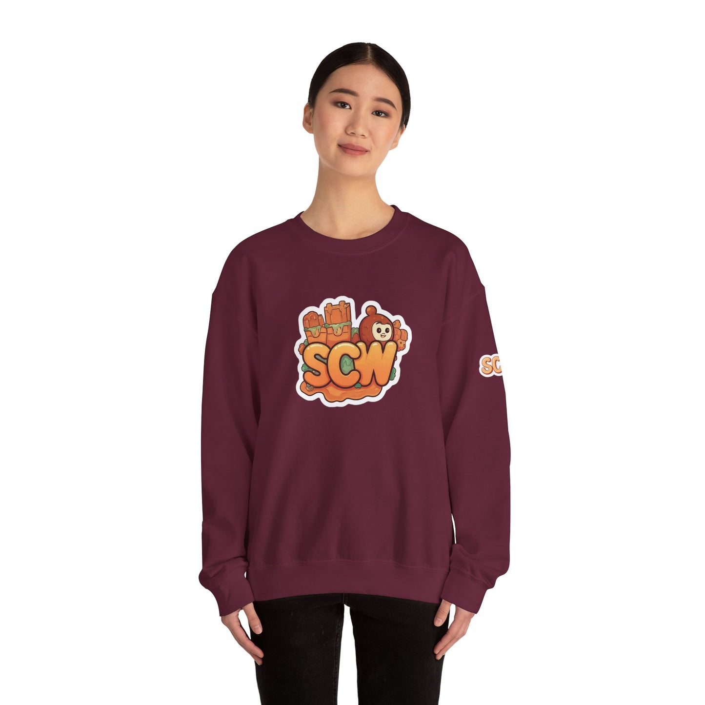 "Stickered 2.0" Crewneck Sweatshirt