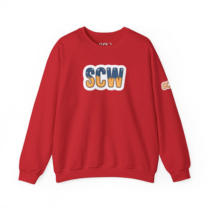 "Stickered 4.0" Crewneck Sweatshirt