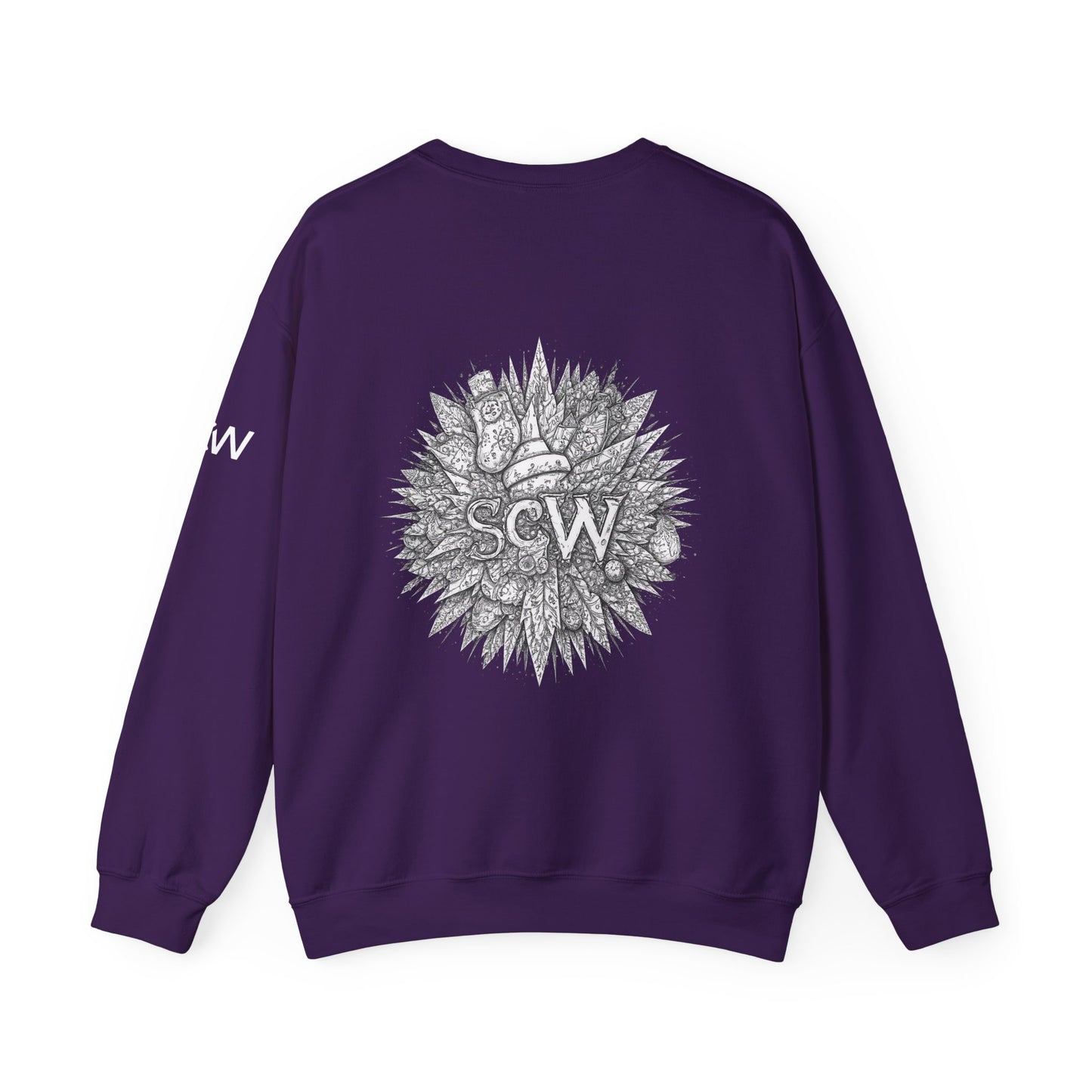 Crewneck Sweatshirt Festive B&W