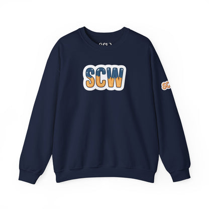 "Stickered 4.0" Crewneck Sweatshirt