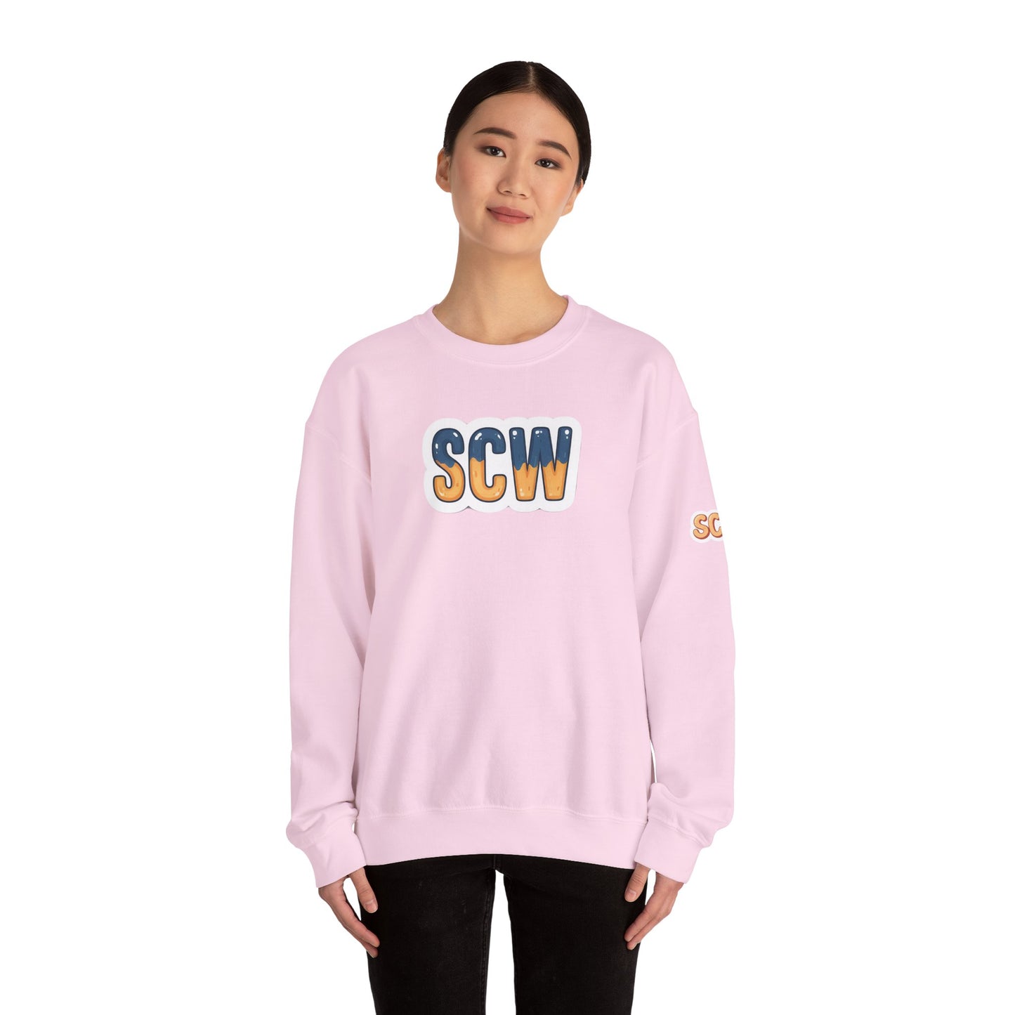 "Stickered 4.0" Crewneck Sweatshirt