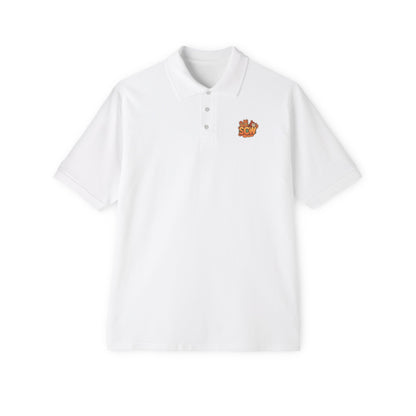 "Stickered 2.0" Men's Piqué Polo