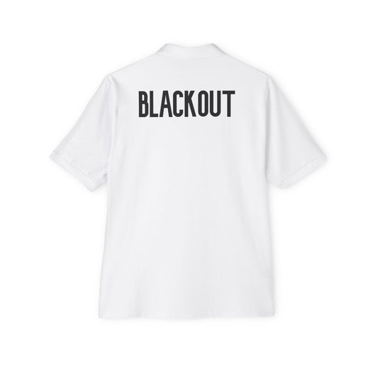 Men's Piqué Polo Blackout