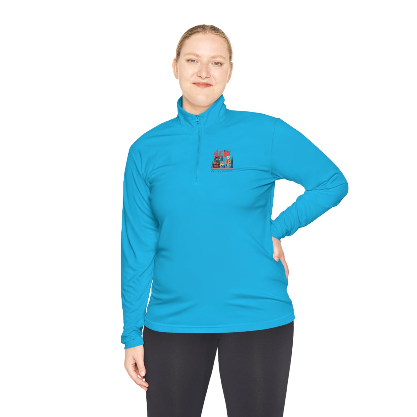 Quarter-Zip Pullover Festive Ready