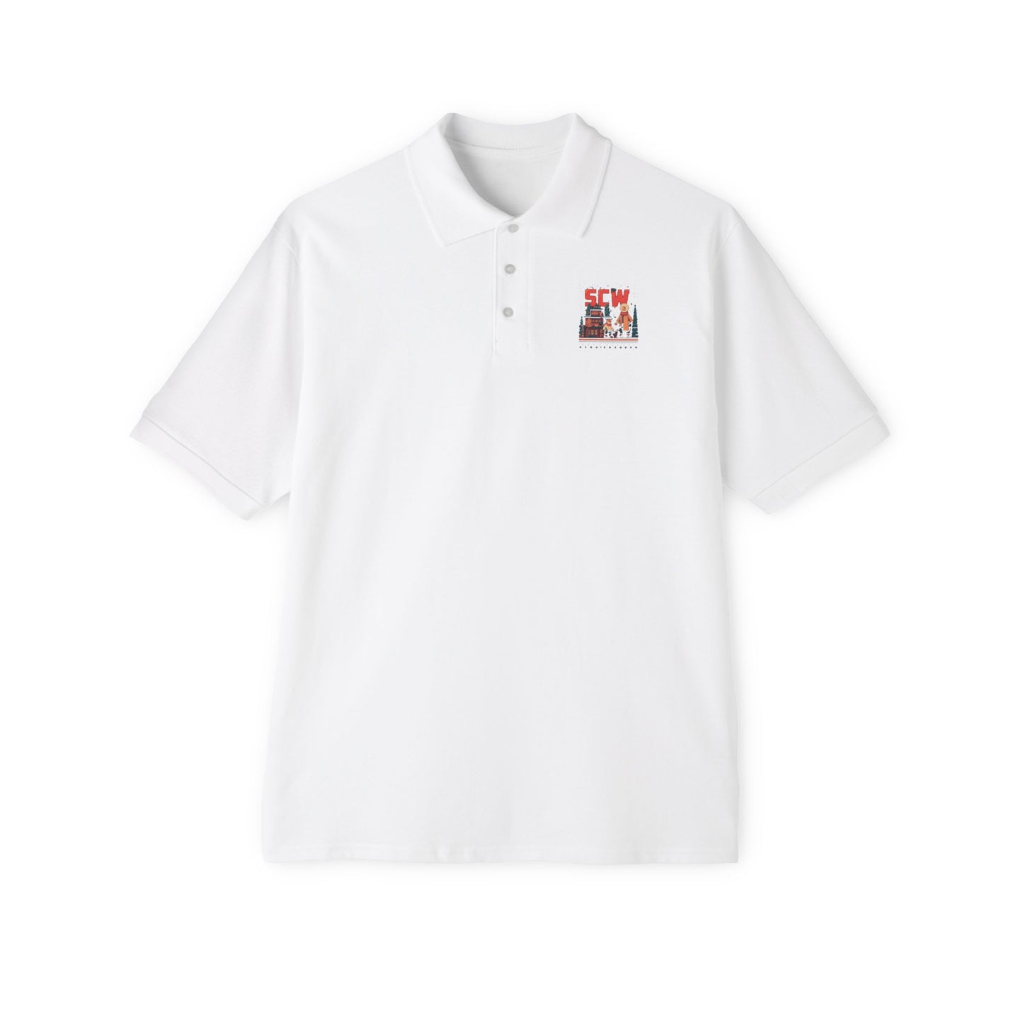 Men's Piqué Polo Festive Ready