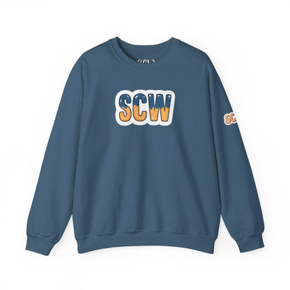 "Stickered 4.0" Crewneck Sweatshirt