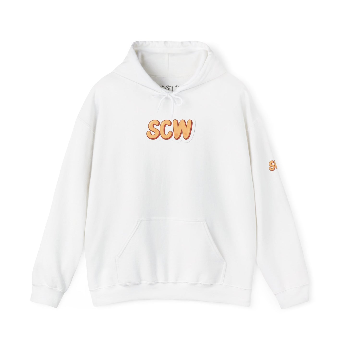 "Stickered" Hooded Sweatshirt