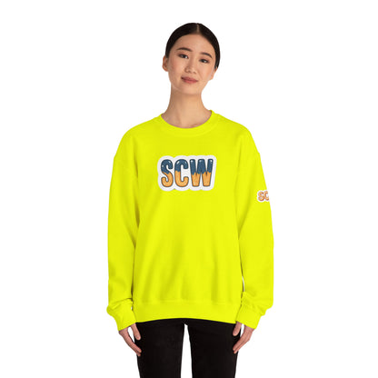 "Stickered 4.0" Crewneck Sweatshirt