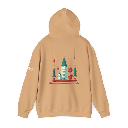 Hooded Sweatshirt Festive Castle