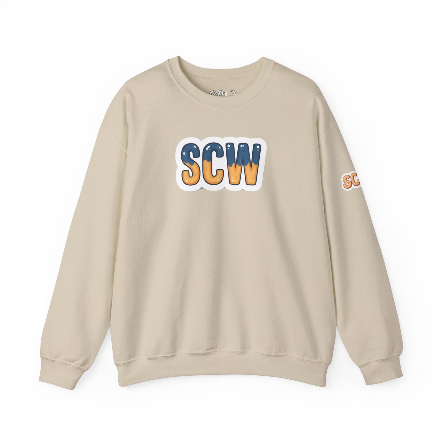 "Stickered 4.0" Crewneck Sweatshirt