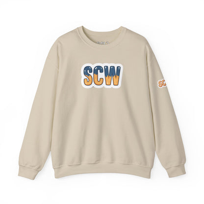 "Stickered 4.0" Crewneck Sweatshirt