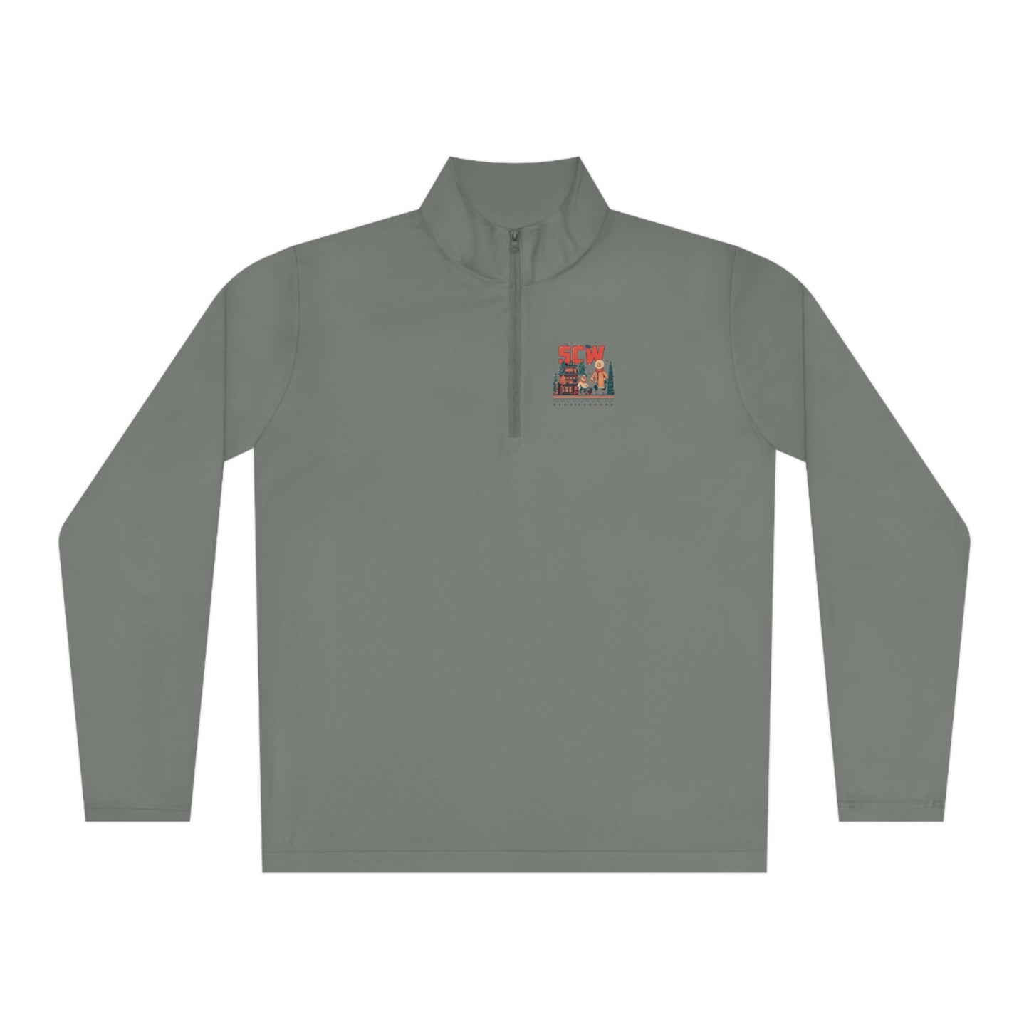 Quarter-Zip Pullover Festive Ready