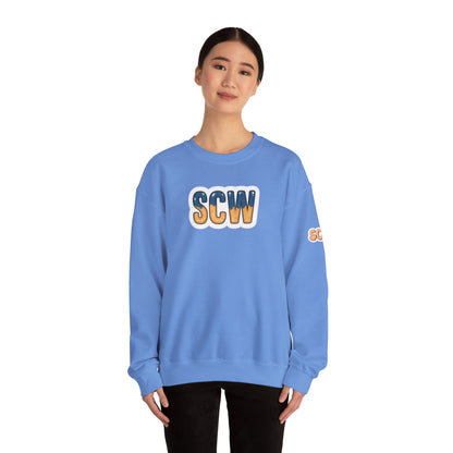 "Stickered 4.0" Crewneck Sweatshirt