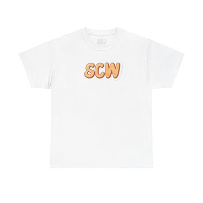 "Stickered" Basic Tee