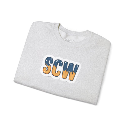 "Stickered 4.0" Crewneck Sweatshirt