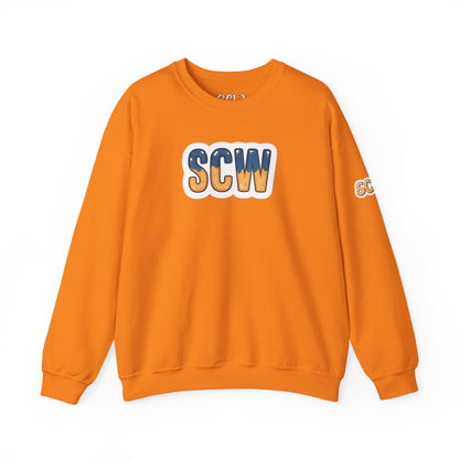 "Stickered 4.0" Crewneck Sweatshirt