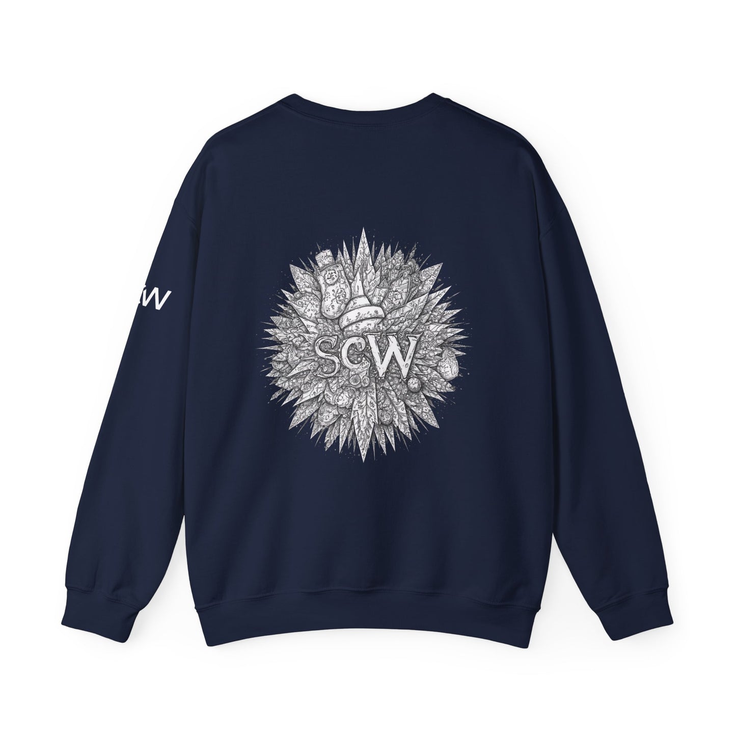 Crewneck Sweatshirt Festive B&W