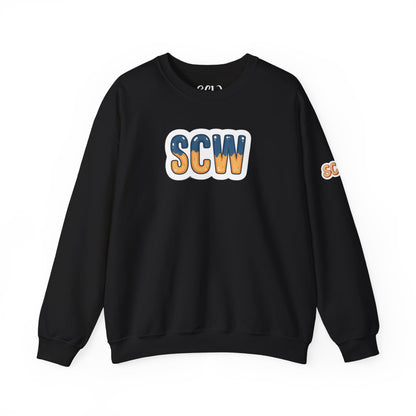 "Stickered 4.0" Crewneck Sweatshirt