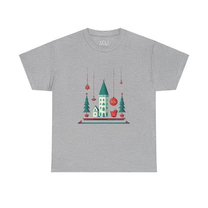 Basic Tee Festive Castle