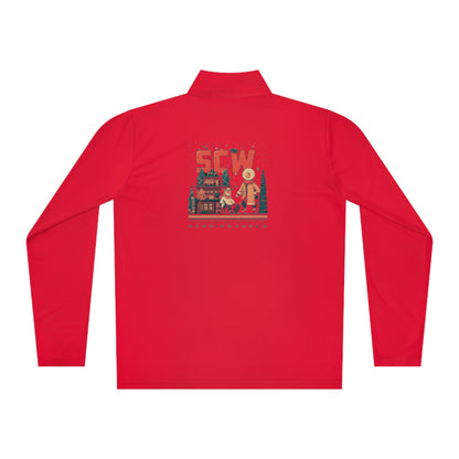 Quarter-Zip Pullover Festive Ready