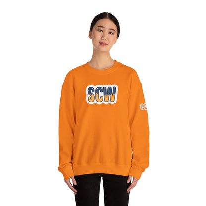 "Stickered 4.0" Crewneck Sweatshirt