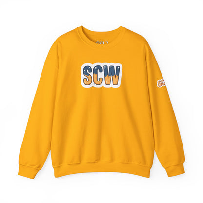 "Stickered 4.0" Crewneck Sweatshirt