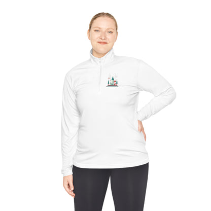 Quarter-Zip Pullover Festive Castle