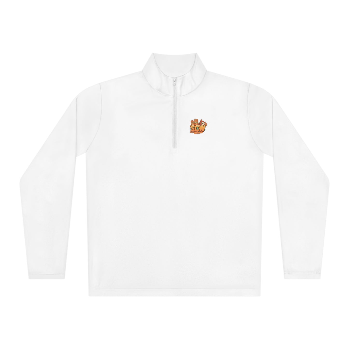 "Stickered 2.0" Quarter-Zip Pullover