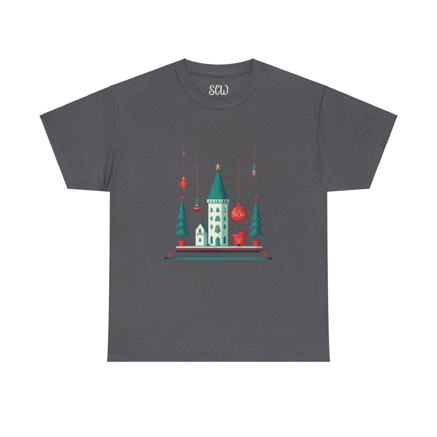 Basic Tee Festive Castle