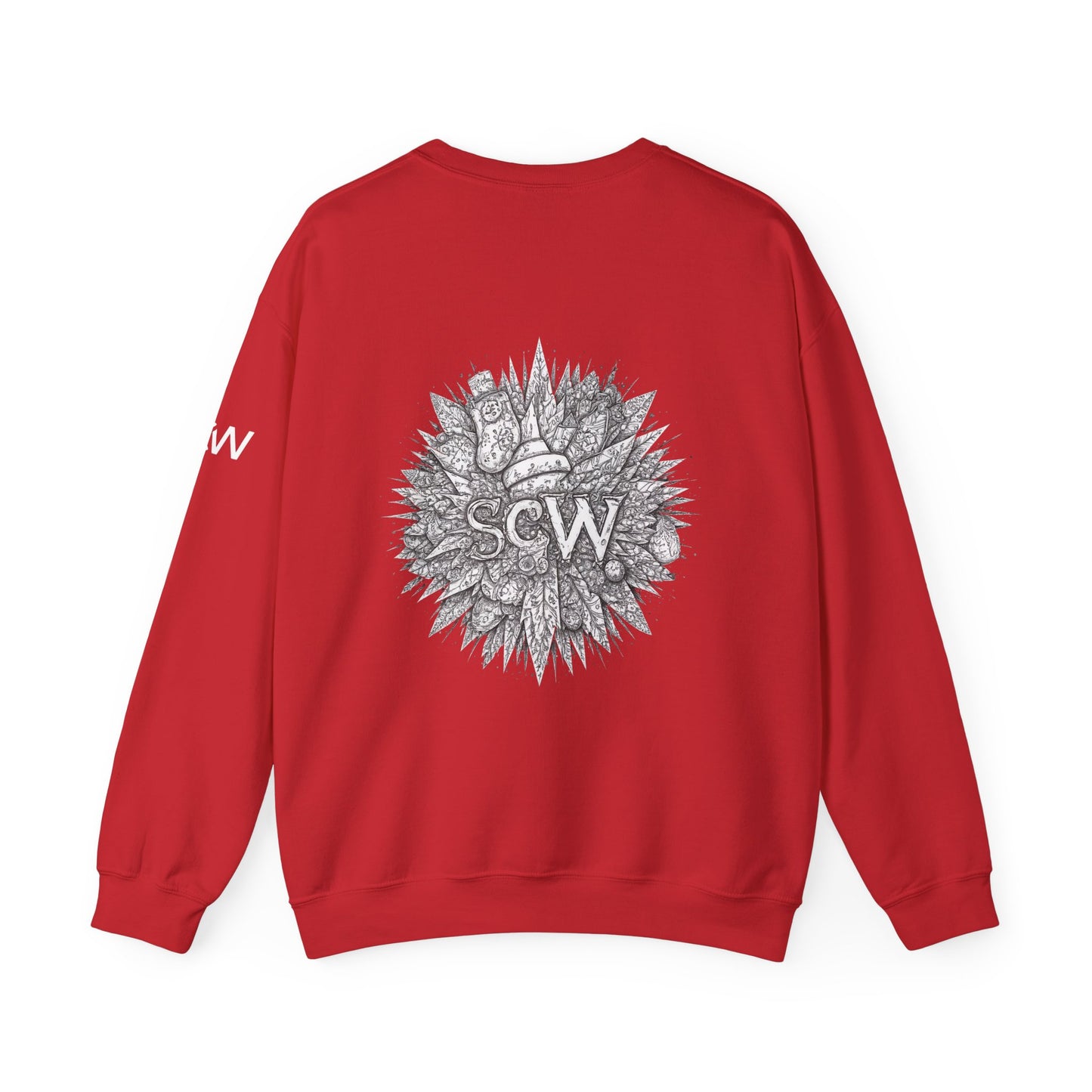 Crewneck Sweatshirt Festive B&W